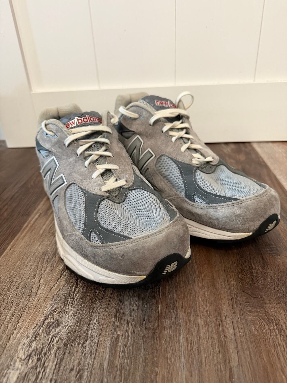 New Balance 990v3 Castlerock M990GL3 IN GRAY Mens US Size 13 GUC (NO INSOLES)